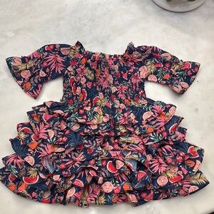 Floral Ruffle Dress